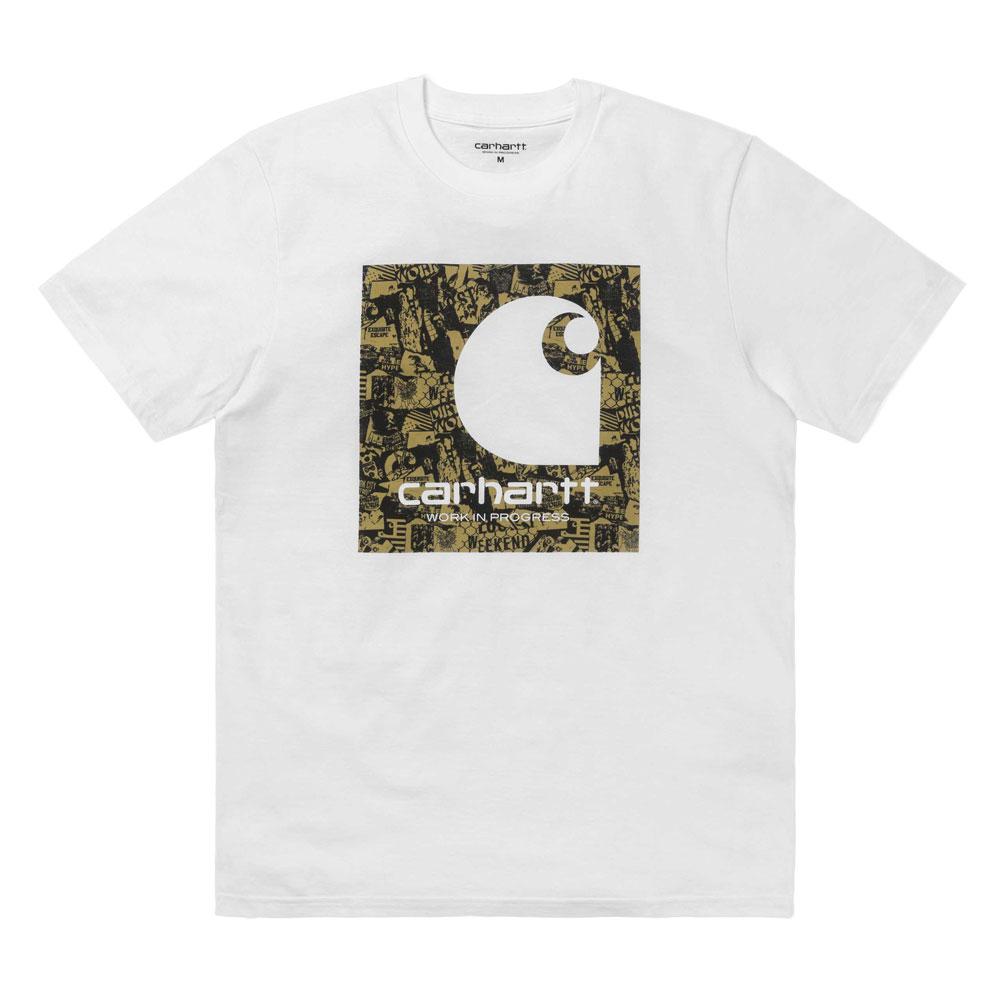 Carhartt WIP C Collage T-Shirt - White - so-ldn