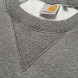 Carhartt WIP Chase Sweatshirt Jumper - Dark Grey Heather - so-ldn