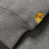 Carhartt WIP Chase Sweatshirt Jumper - Dark Grey Heather - so-ldn