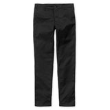 Carhartt WIP Sid Pant Chinos - Black Rinsed - so-ldn