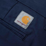 Carhartt WIP Sid Pant Chinos - Navy - so-ldn