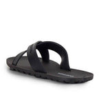 Diesel Plaja Wash Black Strap Plastic Sandals - so-ldn