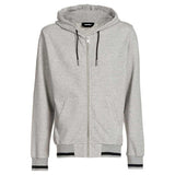 DIESEL S-Allison Cotton Hoodie Sweatshirt - Grey - so-ldn