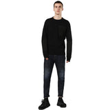 Diesel Black S-Crome Cotton Jersey Sweatshirt - so-ldn