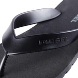 Diesel Splish Flip Flops - Black - so-ldn