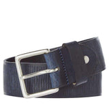 Diesel Stonerr Leather Belt - Midnight-Blue - so-ldn