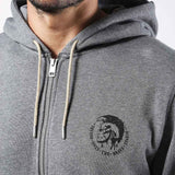 Diesel UMLT-Brandon - Z Hooded Sweatshirt - Grey 00SE8M - so-ldn