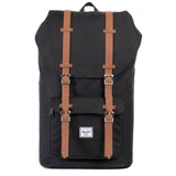 Herschel Supply Co. Little America Laptop BackPack - Black / Tan - so-ldn