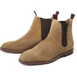Hudson Shoes Tamper Chelsea Boot Suede - Sand - so-ldn