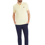 Lyle And Scott Plain Polo Shirt - Butter Cream Yellow - so-ldn