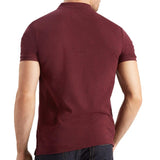 Lyle & Scott Polo Shirt  - Burgundy Claret Marl - so-ldn