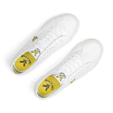 Lyle And Scott Teviot Canvas Plimsoll Trainers - White Twill - so-ldn