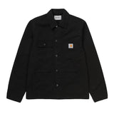 Carhartt Michigan Chore Coat - Black / Black Rinsed