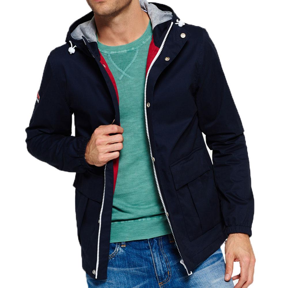 Superdry New York Harbour Coat - Nautical Navy - so-ldn