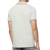 Diesel Men's T-Randy Broken Polo Shirt - Grey - so-ldn