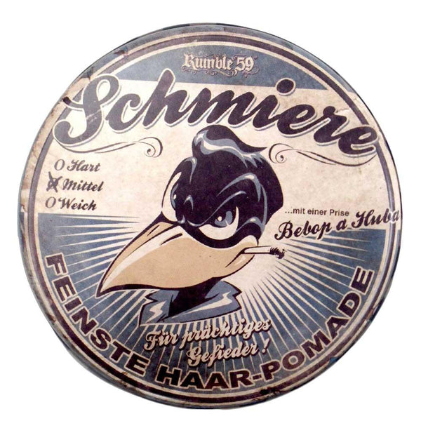 Rumble 59 Schmiere Be-Bop A Huba Medium Hair Pomade - so-ldn