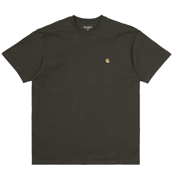 Carhartt WIP S/S Chase T-Shirt - Cypree Green / Gold
