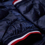 Superdry Mens Wave Quilt Hooded Jacket - Navy - so-ldn