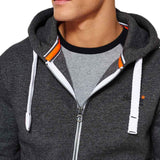 Superdry Orange Label Ziphood - Low Light Black Grit - so-ldn