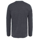 The North Face Black Label L/S Fine T-Shirt - Dark Grey Heather - so-ldn