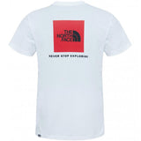 The North Face Red Box Crew Neck T-Shirt - White - so-ldn