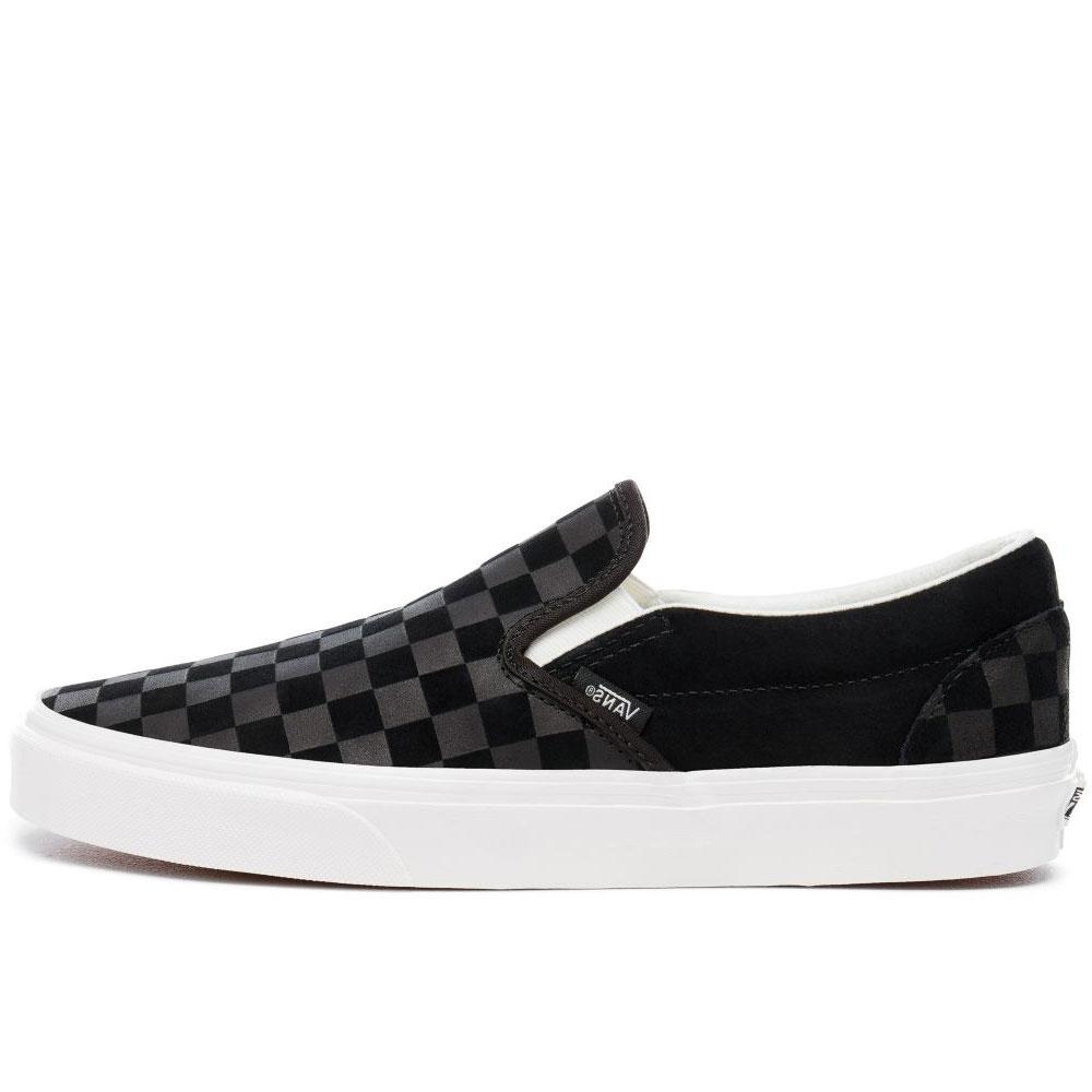 Vans Classic Slip On Checkerboard Embossed - Black - so-ldn