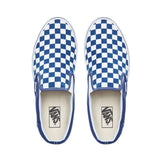 Vans Classic Slip On Checkerboard Embossed - Blue - so-ldn