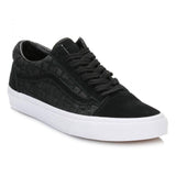 Vans Mens Old Skool Trainers - Black Suede Checkers - so-ldn