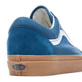 Vans Old Skool Trainers - Navy Reflecting Pond Gum - so-ldn