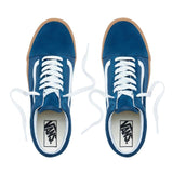 Vans Old Skool Trainers - Navy Reflecting Pond Gum - so-ldn