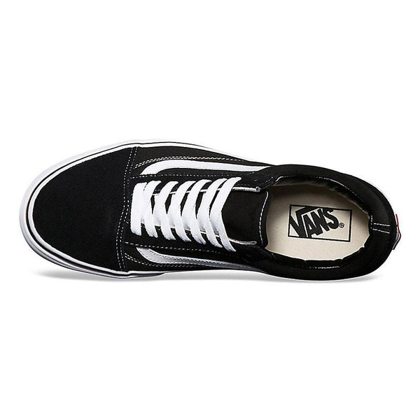 Vans old skool trainers in black vd3hy28 sale