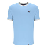 FILA Vintage Marconi Ringer T-Shirt - Frozen Fjord / White