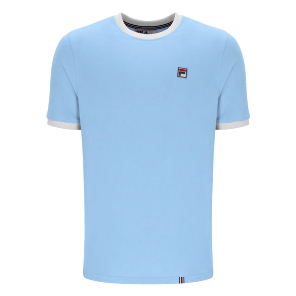 FILA Vintage Marconi Ringer T-Shirt - Frozen Fjord / White