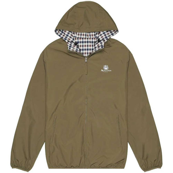 Aquascutum Active Hooded Reversible Sailor Jacket - Army Green