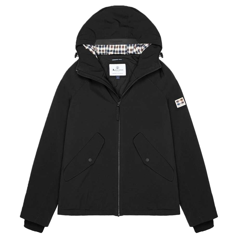 Aquascutum Active Softshell Mid Parka - Black