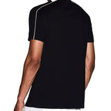 Armani Exchange Regular Fit T-shirt XM001360 AF10358 Contrasting Piping - Black