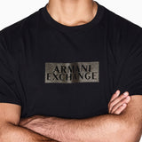 Armani Exchange Regular Fit Jersey T-Shirt XM001911 AF10356 - Black / Gold