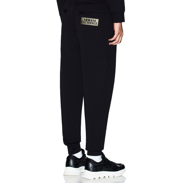 Armani Exchange Cotton Fleece Joggers XM001886_AF10818 - Black