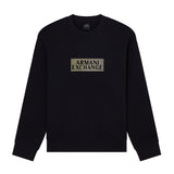 Armani Exchange Diagonal Graphic Sweatshirt XM001892 AF10818 - Black/Gold