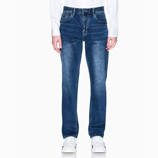 Armani Exchange J13 Slim Fit Jeans - Blue Denim Light Washed