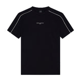 Armani Exchange Regular Fit T-shirt XM001360 AF10358 Contrasting Piping - Black