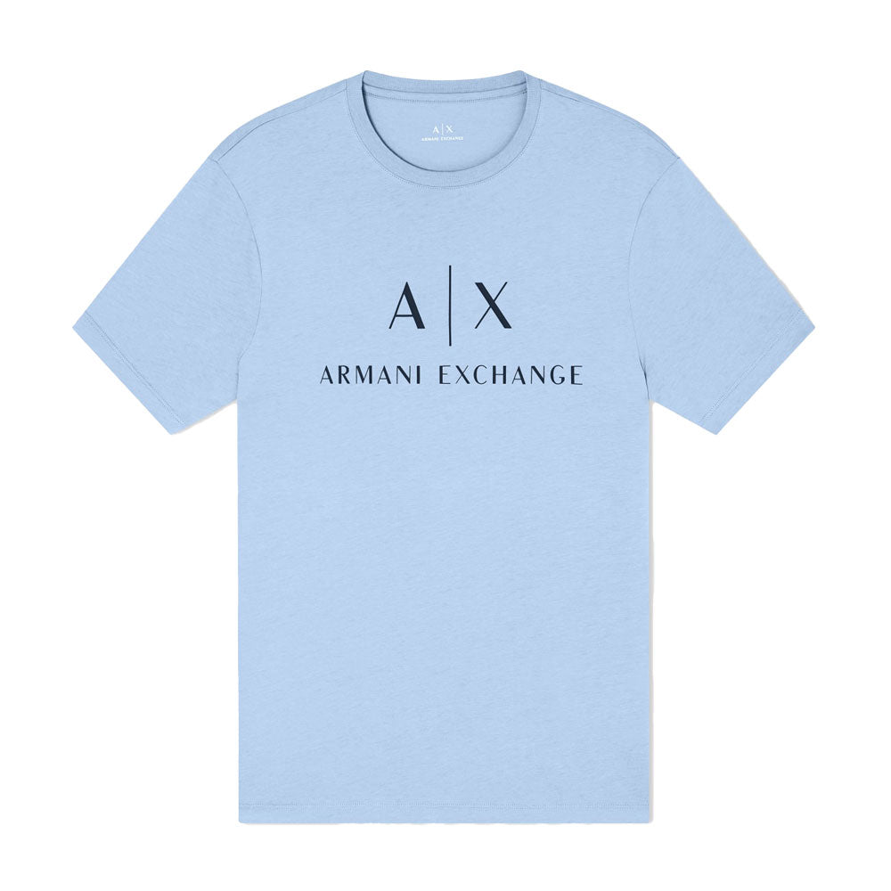 Armani Exchange Slim Fit Jersey T-Shirt 8NZTCJ Z9H4Z9 - Faded Denim Blue