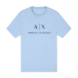 Armani Exchange Slim Fit Jersey T-Shirt 8NZTCJ Z9H4Z9 - Faded Denim Blue