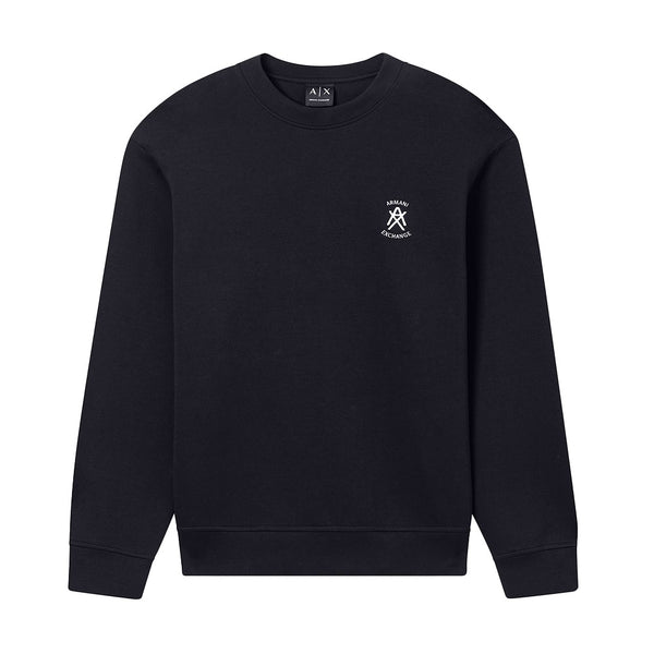 Armani Exchange Sweatshirt AX Logo - Black XM001777 AF10818UC001