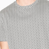 Armani Exchange XM001798_AF10356 AX All Over Print T-shirt - Beige