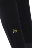 Sergio Tacchini Court Velour Track Joggers - Black