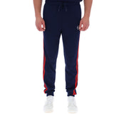 Sergio Tacchini Damarindo Track Pant Joggers - Maritime Blue/Adrenaline Rush Red