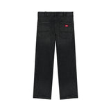 Dickies 954 Relaxed Straight Work Jeans - Black Wash Faded DK0A882AL241
