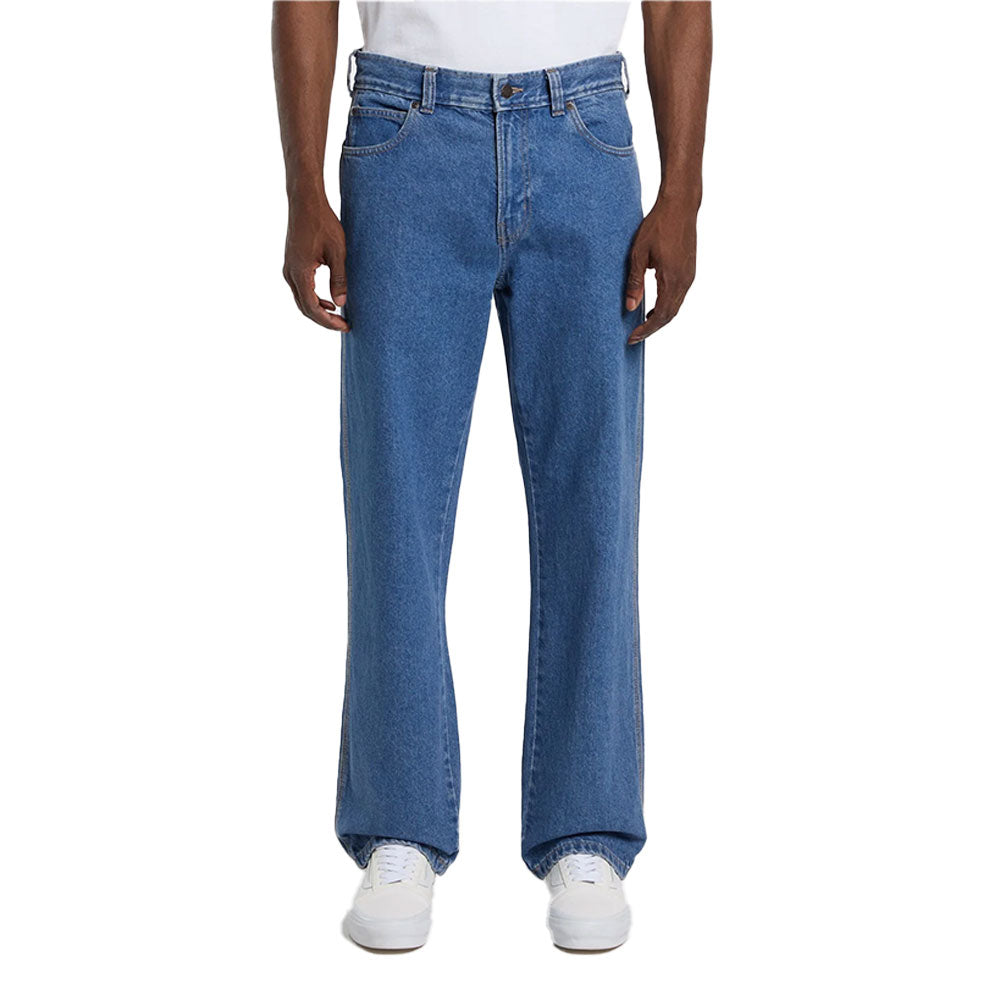Dickies 954 Relaxed Straight Work Jeans - Classic Blue DK0A882AL891
