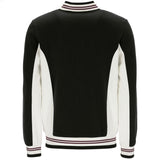 Fila Vintage Settanta Baseball Track Jacket - Black/Gardenia/Fig/Charcoal